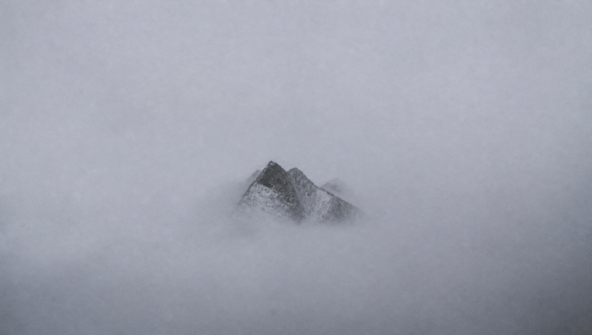Peak above the clouds